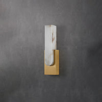 Agatha Moderne Kunstmatige Alabaster Minimalistische Wandlamp