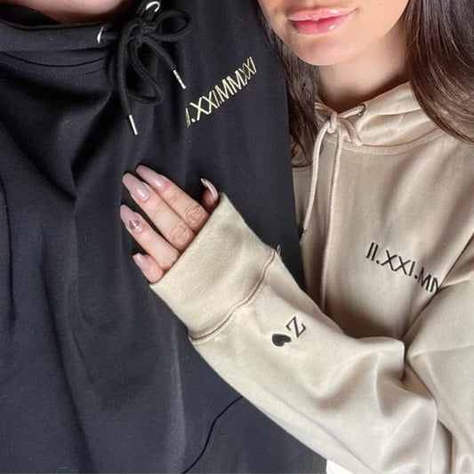 Moederdagcadeau | CoupleHoodie | Leg jullie liefdesverhaal vast in stijl