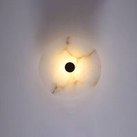 Combinatie van acryl en marmer in een designlicht!