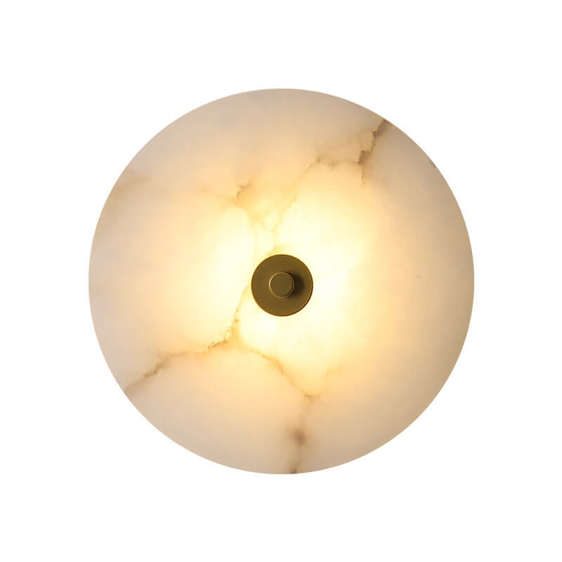 Combinatie van acryl en marmer in een designlicht!
