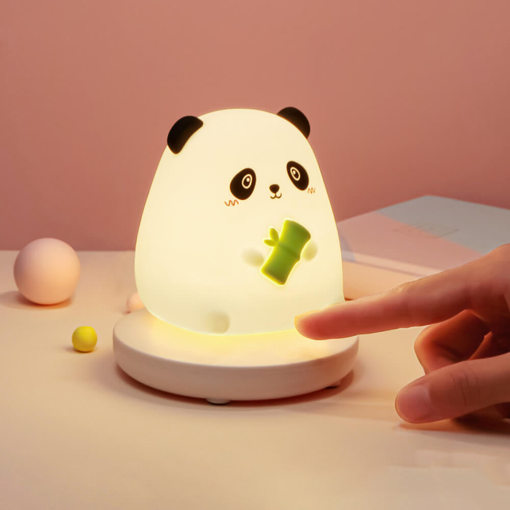 Dier-LED-nachtlamp | Schattig siliciumontwerp | Ingebouwde LED
