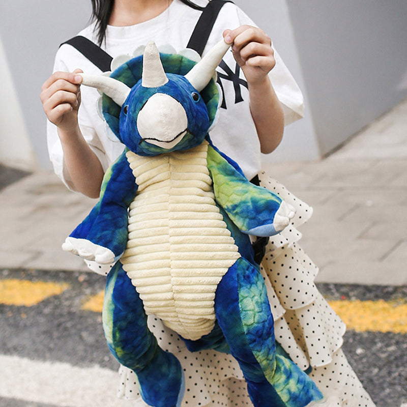 DazzleDino | Zachte, knuffelbare rugzak voor liefdevolle avonturen