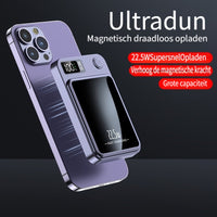 Magnetische Powerbank – Ultra Slim met Super Snelle Draadloze Oplading