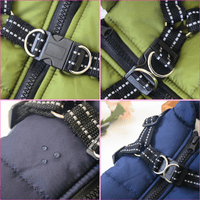 Winter hondenjas met harnas | Brehn