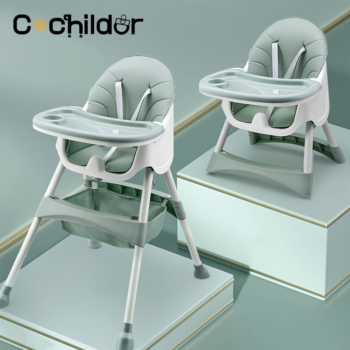 Comfortabele Hoge Stoel voor Baby's - Ideaal voor Gezellige Maaltijden