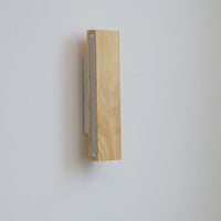 Japanse Houten Rechthoekige LED Wandlamp