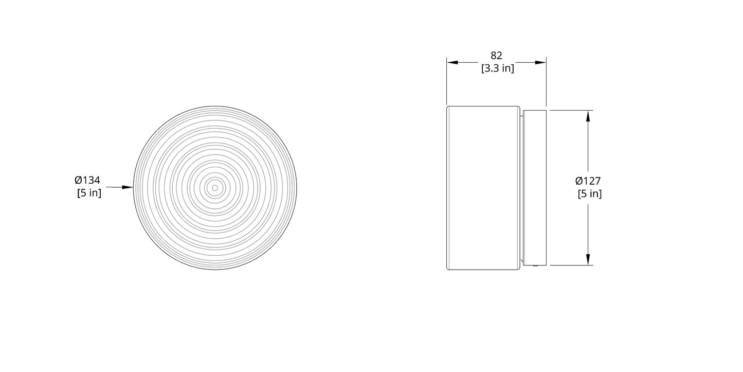 Buiten Wandlamp Astra Ripple IP65 Voor Terrassen