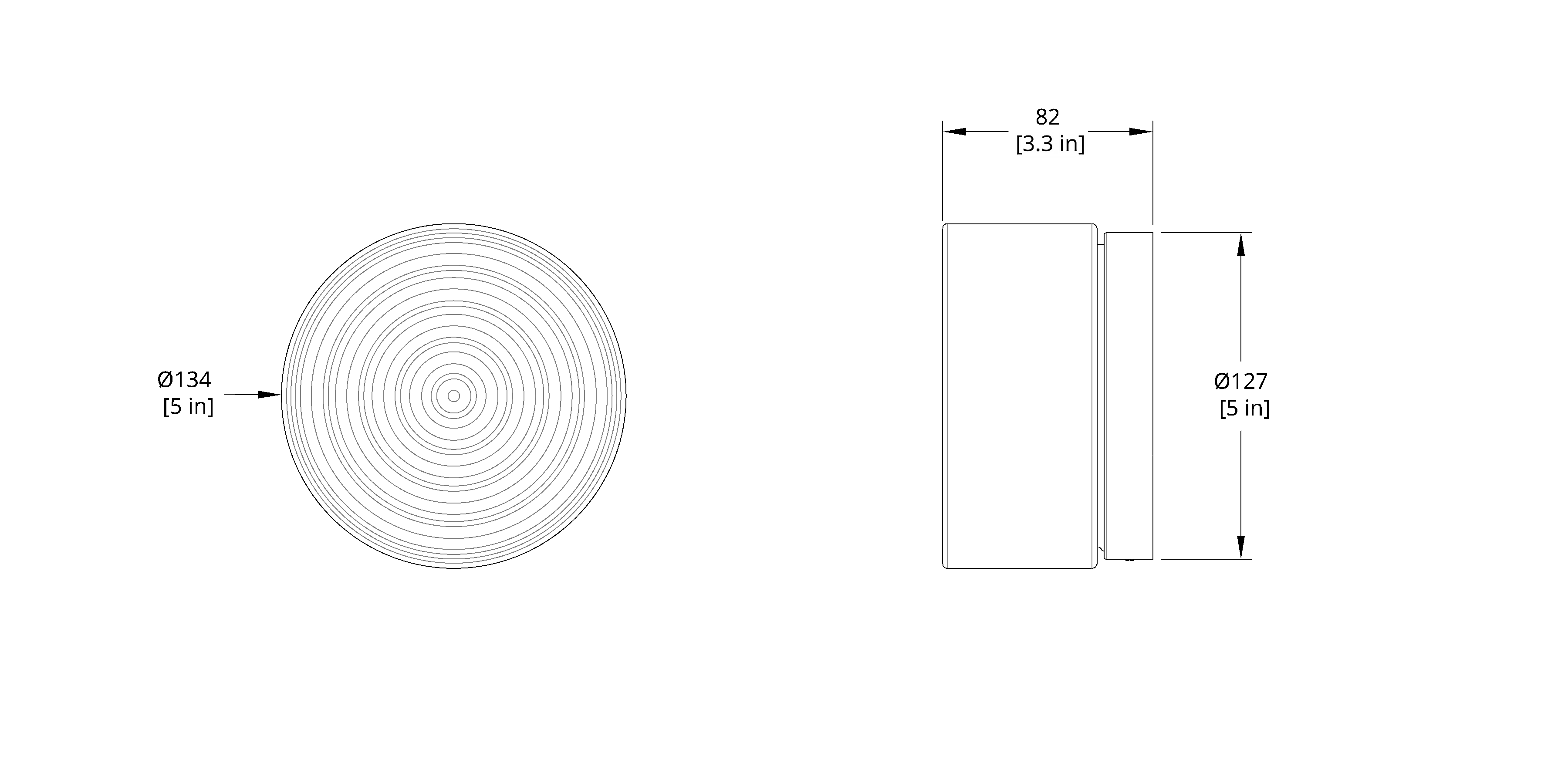 Buiten Wandlamp Astra Ripple IP65 Voor Terrassen