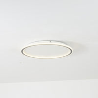 Arisha Moderne Ring LED Plafondlamp Zwart/Wit Woon/Slaapkamer