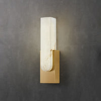 Agatha Moderne Kunstmatige Alabaster Minimalistische Wandlamp