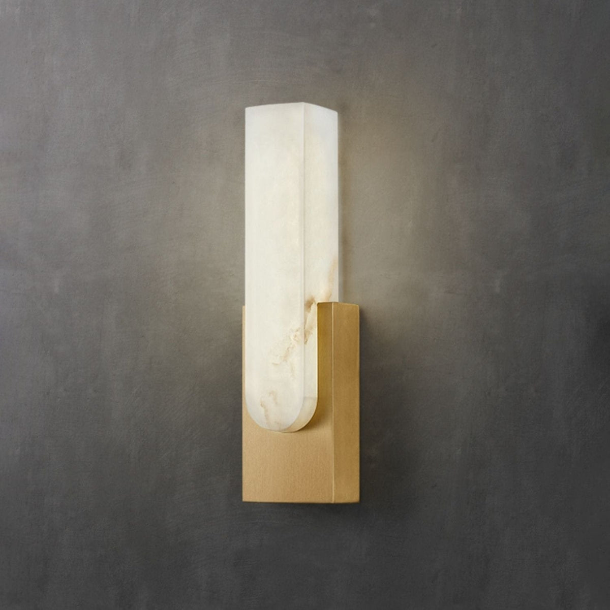 Agatha Moderne Kunstmatige Alabaster Minimalistische Wandlamp