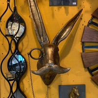 WallCritters – Speelse dierenkop wanddecoratie – Handgeschilderd resin ontwerp