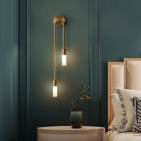 Moderne Wandlamp Rime met 2 Lichten voor Bed- of Slaapkamer
