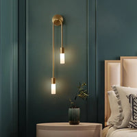Rime Moderne Wandlamp voor Bedzijde Goud 2 STUKS