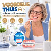 Bikenda | Voordelige Siliconen Reline-Set voor je Kunstgebit Thuis