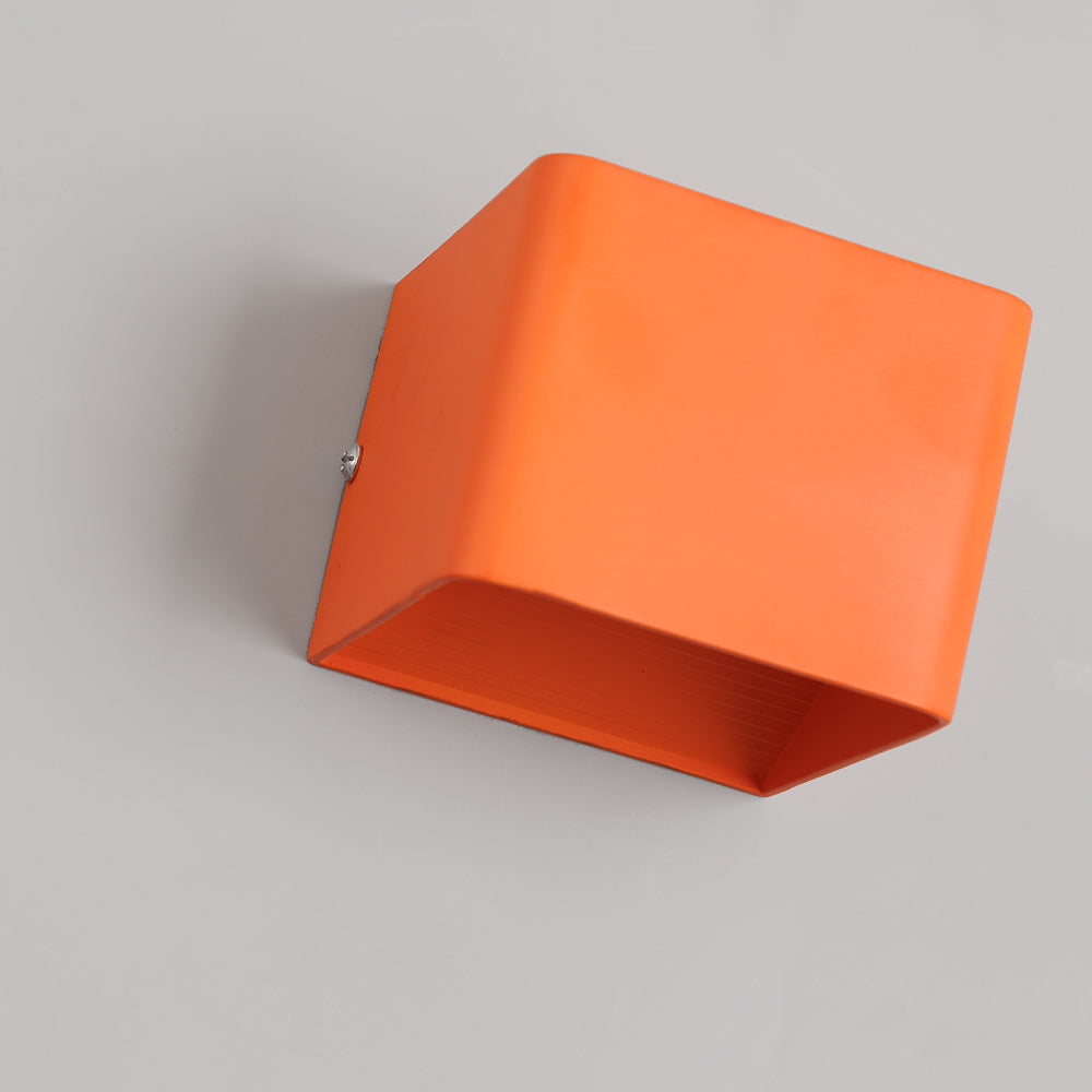 Miren Moderne Vierkante Wandlamp 5-Kleuren. Slaapkamer