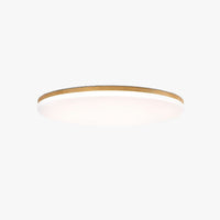 Eilo LED Plafondlamp Groot Rond Modern Hout