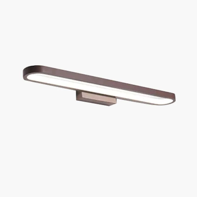 Arisha Moderne Wandlamp Linear, Koffie, Slaapkamer/Badkamer, Metaal