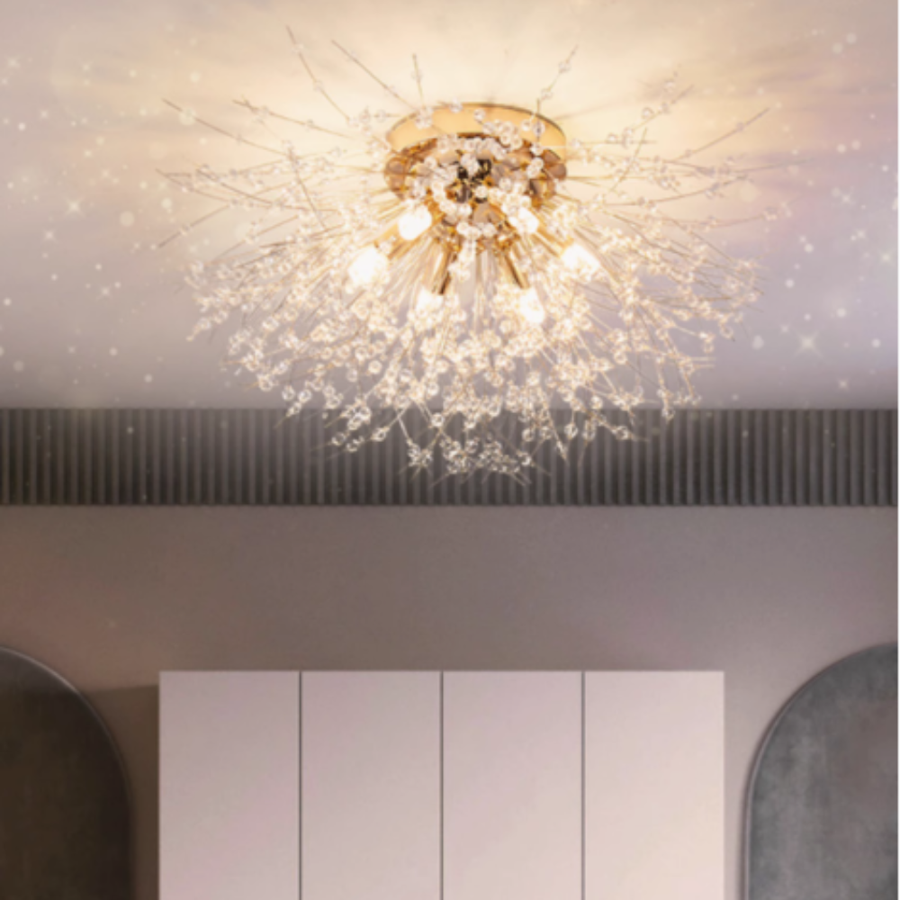 Kalia Vintage Hanglamp Paardenbloem Vuurwerk