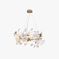 Jarn Hanglamp Blad/Multi Modern Metaal/Porselein Goud/Wit Woonkamer