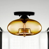 Valentina Industriële Art Deco Globe Plafondlamp Woonkamer