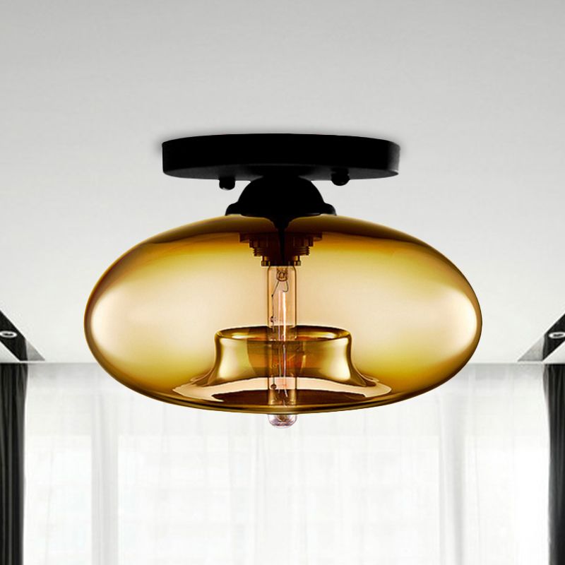 Valentina Industriële Art Deco Globe Plafondlamp Woonkamer