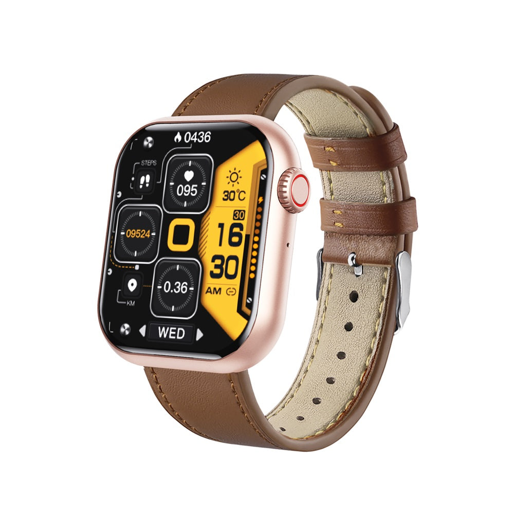 Skanto | Bloedglucose Bloeddruk Bloedzuurstof Slaapmonitor Waterdichte Smartwatch