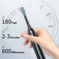 Sonic Elektrische Tandenborstel | 6 Modus & IPX7 Waterdicht | Wit, Zwart, Roze