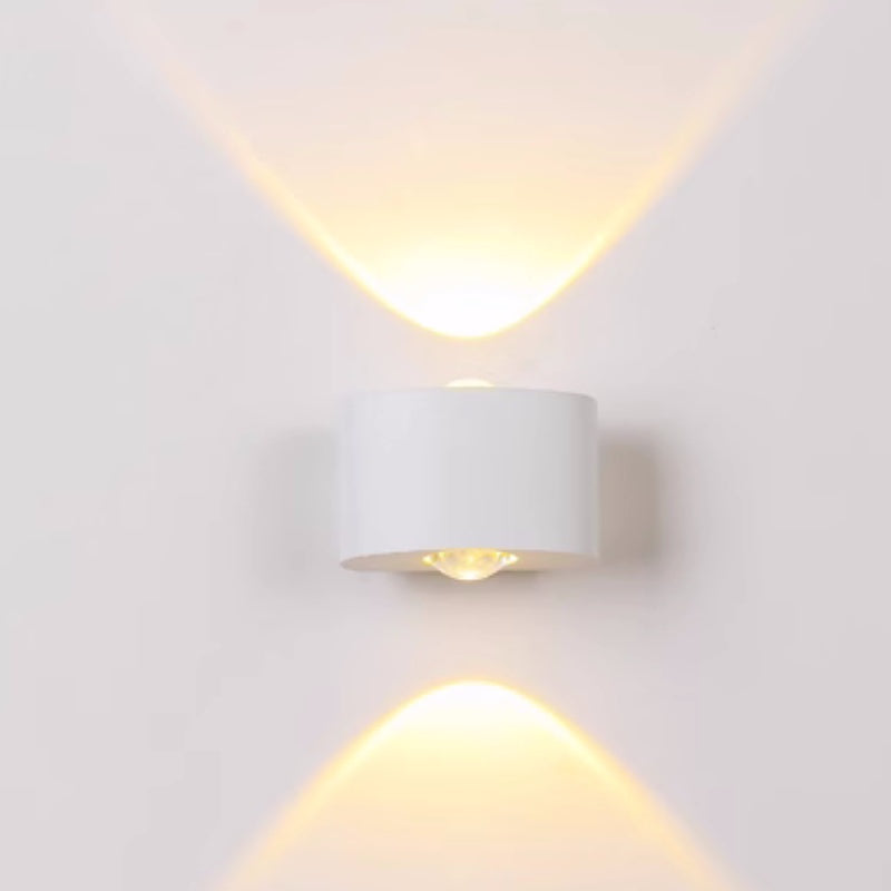 Tronix Moderne Rechthoekige Wandlamp Zwart/Wit. Gang
