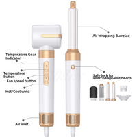 7-in-1 Airwrap Haarstyler | Krullen, steilen & volume | Warme/koude lucht