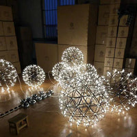 Ivthayra Luxe Postmoderne Gouden Bol Hanglamp