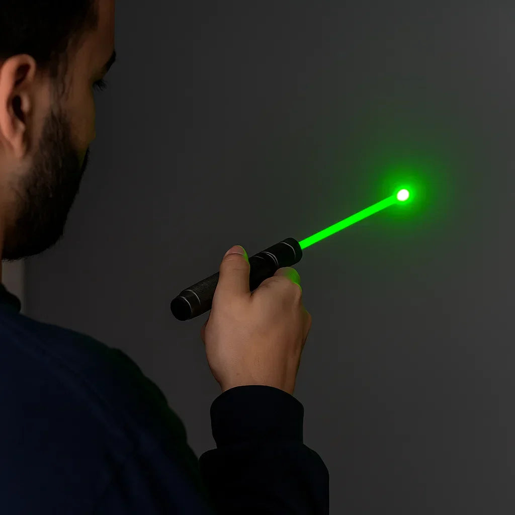 Krachtige Langereikende Laserpointer Zaklamp
