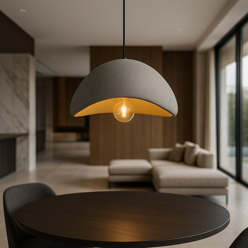 Wasabi Hanglamp – Gesculpteerd Koepelontwerp met Verstelbare Hoogte