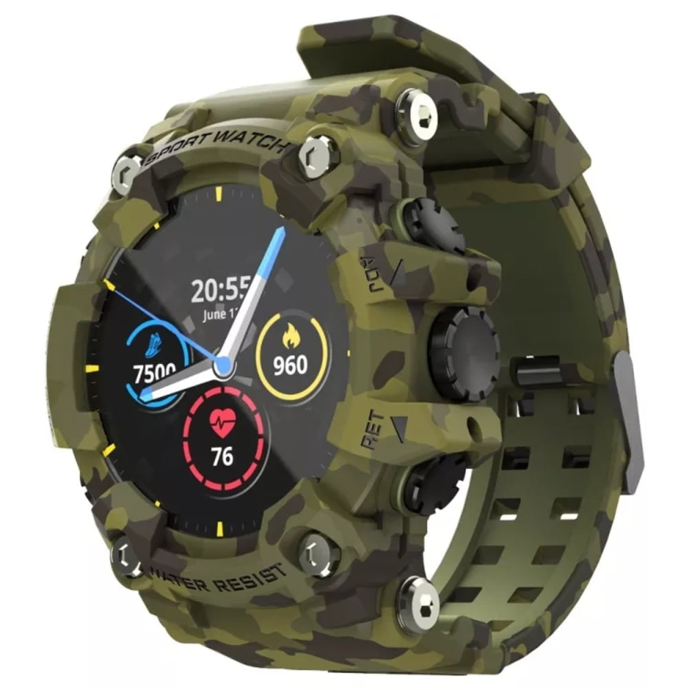 Elfire – Robuuste Smartwatch met Power Glass & Sportfuncties