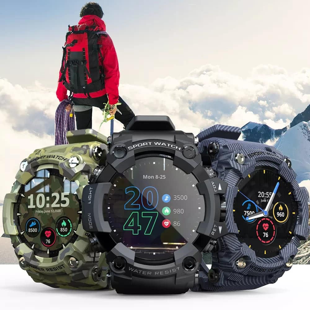 Elfire – Robuuste Smartwatch met Power Glass & Sportfuncties