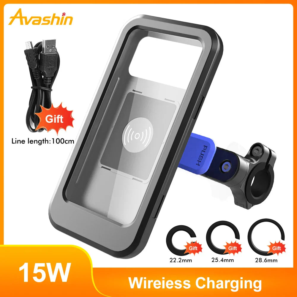 15W Powerbank - Waterdichte Houder voor Fietsstuur