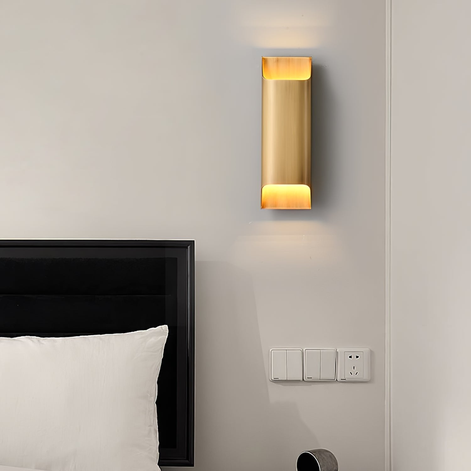 Hardy Wandlamp Kunst Nordic in Messing