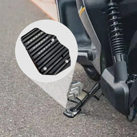 Motorfiets kickstand voet zijkant stand uitbreiding pad