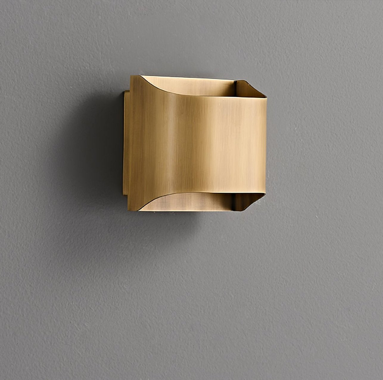Hardy Wandlamp Kunst Nordic in Messing