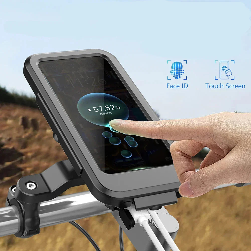15W Powerbank - Waterdichte Houder voor Fietsstuur