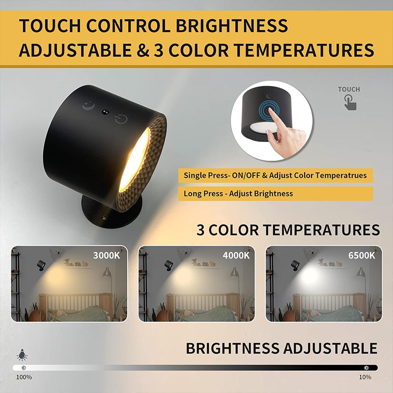 Brehn | Batterijlamp met Timer Licht met Timer