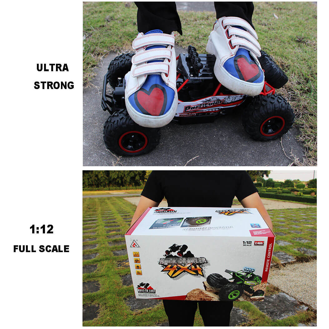 Afstandsbediend Auto, 4x4, Monstertruck, Rock Crawler, 2,4 G, Offroad-Klimauto