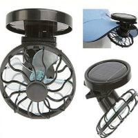 Unisex nan clipbare Solar-Clipventilator voor petten, hoeden en buiten met veiligheidsrooster Brehn