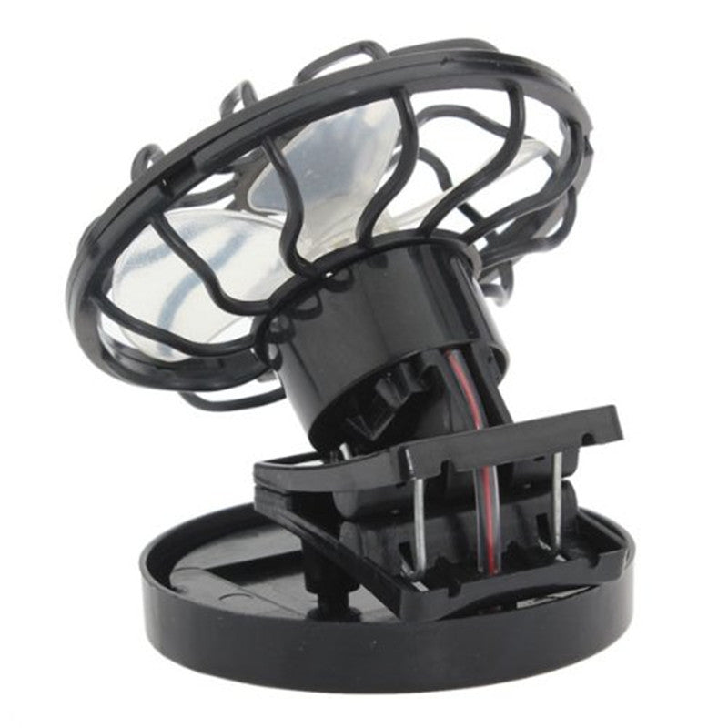 Unisex nan clipbare Solar-Clipventilator voor petten, hoeden en buiten met veiligheidsrooster Brehn