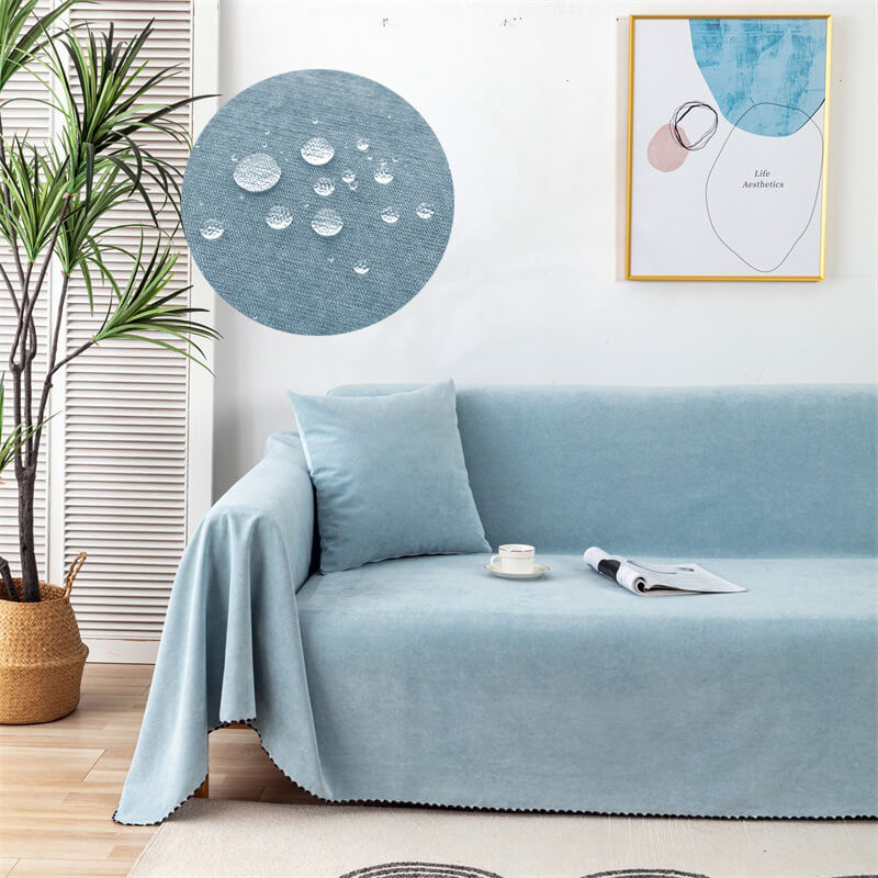 Premium Waterdichte Sofa Wurfdeken Hoezen met Jacquardrand