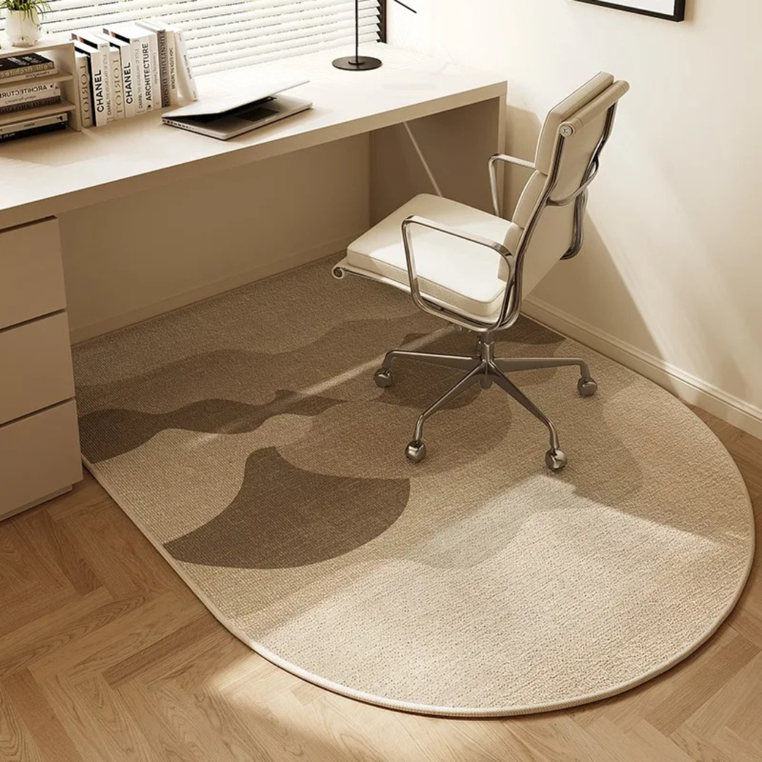 Bureau stoelmat – Robuuste kortlussen-vilt & antislip onderkant voor betrouwbare vloerscherming