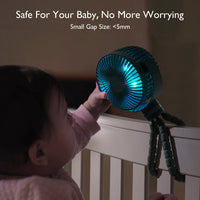 USB Oplaadbare Handventilator voor Reizen