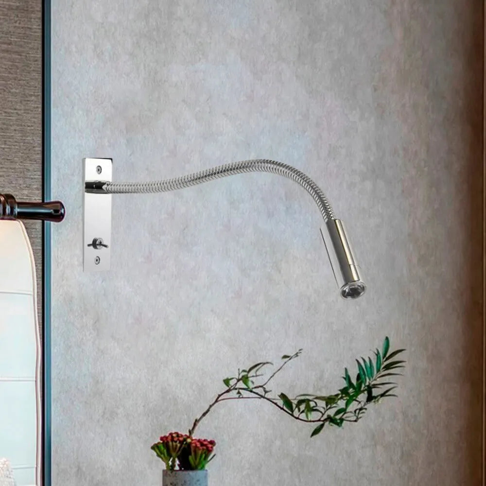 Vynex Minimalistische Lees Verstelbare Spot Wandlamp