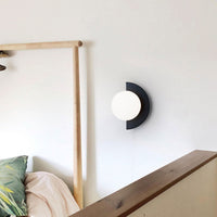 Aurora Halve Cirkel Wandlamp | Kleurrijke Glazen Elegant