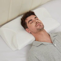 Skanto | Anti-Snurk Kussen | Ergonomische Nek- en Hoofdstu support | Wit
